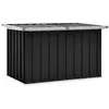 Image de vidaXL Boîte de rangement de jardin Anthracite 109x67x65 cm46259