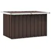 Image de vidaXL Boîte de rangement de jardin Marron 109x67x65 cm46260