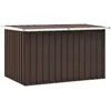 Image de vidaXL Vidaxl Boîte De Rangement De Jardin Marron 149x99x93 Cm