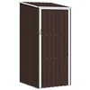 Image de vidaXL Abri de jardin Marrron 87x98x159 cm Acier galvanisé