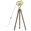 Image de vidaXL Lampadaire à trépied bois de manguier massif 97 cm
