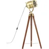 Image de Vidaxl Lampadaire Ã TrÃ©pied Bois De Manguier Massif 97 Cm