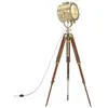 Image de vidaXL Lampadaire à trépied bois de manguier massif 165 cm
