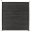 Image de vidaXL Clôture de jardin WPC 180x186 cm Gris49067