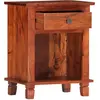 Image de vidaXL vidaXL Table de chevet 40 x 30 x 50 cm Bois d'acacia massif