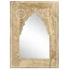 Image de vidaXL Miroir peint à la main 40x55 cm Bois de manguier solide286156