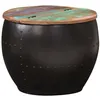 Image de vidaXL Table basse 53x43 cm Bois de récupération massif287483