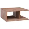 Image de vidaXL Table basse 70x70x30 cm Bois de teck massif
