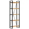 Image de vidaXL Bibliothèque à 5 niveaux 60x30x180 cm Bois de manguier solide 286582