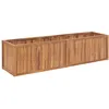 Image de vidaXL vidaXL Lit surélevé de jardin 200x50x50 cm Bois de teck solide