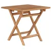 Image de vidaXL Table pliable de jardin 45x45x45 cm Bois de teck solide