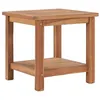 Image de vidaXL Table basse 45x45x45 cm Bois de teck solide