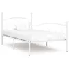Image de vidaXL Cadre de lit sans matelas avec sommier à lattes métal 90x200 cm