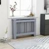 Image de vidaXL Cache-radiateur anthracite 112x19x81,5 cm MDF288173