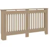 Image de vidaXL Cache-radiateur 152x19x81,5 cm MDF