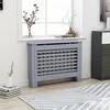 Image de vidaXL Cache-radiateur anthracite 112x19x81,5 cm MDF288182