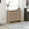 Image de vidaXL Cache-radiateur 112x19x81,5 cm MDF288193