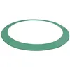 Image de vidaXL Coussin de sécurité PE Vert de trampoline rond de 3,96 m92395