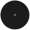Image de Vidaxl Tapis De Saut Tissu Noir Pour Trampoline Rond De 3,66 M