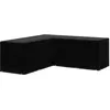 Image de vidaXL Housse de salon de jardin Forme de L 12 oeillets 250x250x90 cm48631