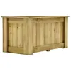 Image de vidaXL Jardinière surélevée 100x50x50 cm Bois de pin imprégné 49094