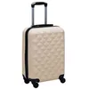 Image de vidaXL Valise rigide Doré ABS92421