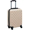 Image de vidaXL Valise Rigide Doré Abs