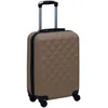 Image de vidaXL Valise Rigide Marron Abs