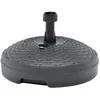 Image de vidaXL Vidaxl Socle De Parasol Rempli De Sable/D'eau 20 L Plastique Rotin