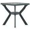 Image de vidaXL Table de bistro Vert 70x70x72 cm Plastique