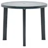 Image de vidaXL Table de jardin Vert 89 cm Plastique48806