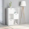 Image de vidaXL Armoire de rangement Blanc 60x29,5x90 cm Bois d'ingÃ©nierie