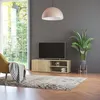 Image de vidaXL Meuble TV Chêne sonoma 120x34x37 cm Bois d’ingénierie801155