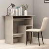 Image de vidaXL Vidaxl Bureau Gris Béton 80x45x74 Cm Bois D Ingénierie