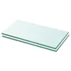 Image de vidaXL Panneaux d'étagère 2 pcs Verre Transparent 20 x 30 cm