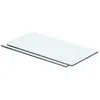 Image de vidaXL Panneaux d'étagère 2 pcs Verre Transparent 40 x 15 cm