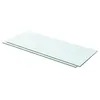 Image de vidaXL Panneaux d'étagère 2 pcs Verre Transparent 60x20 cm3051564