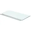 Image de vidaXL Panneaux d'étagère 2 pcs Verre Transparent 60x25 cm3051565