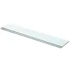 Image de vidaXL Panneaux d'étagère 2 pcs Verre Transparent 70x12 cm