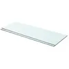Image de vidaXL Panneaux d'étagère 2 pcs Verre Transparent 70x25 cm3051570