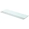 Image de Panneaux d'Ã©tagÃ¨re 2 pcs Verre Transparent 80 x 20 cm