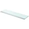 Image de vidaXL Panneaux d'étagère 2 pcs Verre Transparent 90 x 20 cm3051579