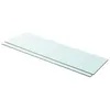 Image de Panneaux D'Ã©tagÃ¨re 2 Pcs Verre Transparent 100 X 30 Cm