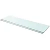 Image de vidaXL Panneaux d'étagère 2 pcs Verre Transparent 110 x 30 cm3051591