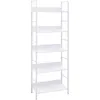 Image de vidaXL Bibliothèque à 5 niveaux noir 60x27,6x158,5cm bois d'ingénierie288228