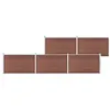 Image de vidaXL Clôture de jardin WPC 872x106 cm Marron3053246
