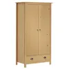 Image de vidaXL Garde-robe à 2 portes Hill 89x50x170 cm Bois de pin solide288947
