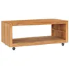 Image de vidaXL Table basse 110x60x40 cm bois de teck massif