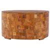 Image de vidaXL Table basse 60x60x35 cm Bois de teck massif288811