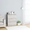 Image de vidaXL Buffet Gris béton 60x35x76 cm Bois d'ingénierie801386